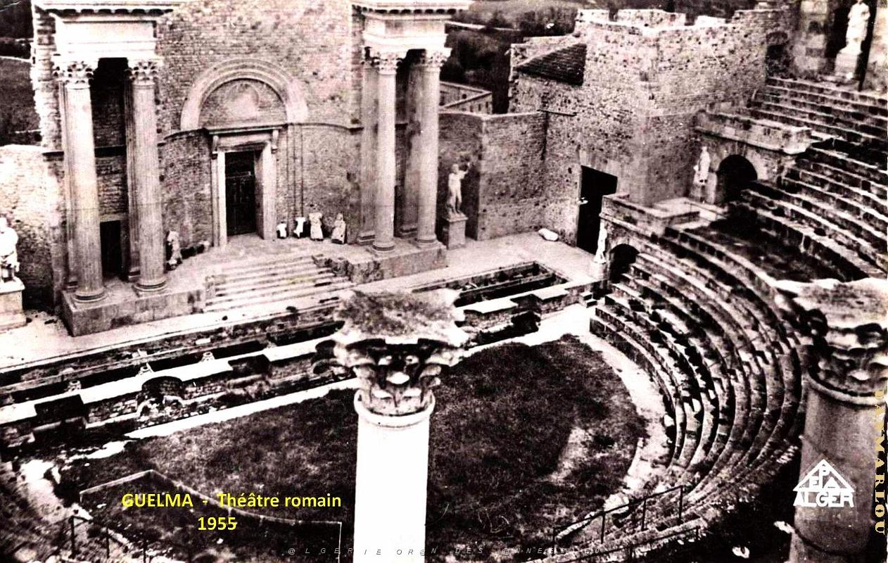 Guelma - Theatre romain - 1955.jpg